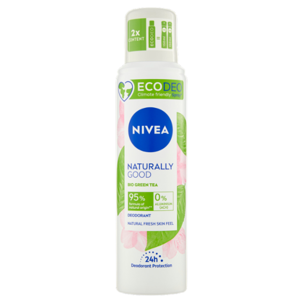 Nivea Naturally Good EcoDeo Bio Green Tea 125 ml