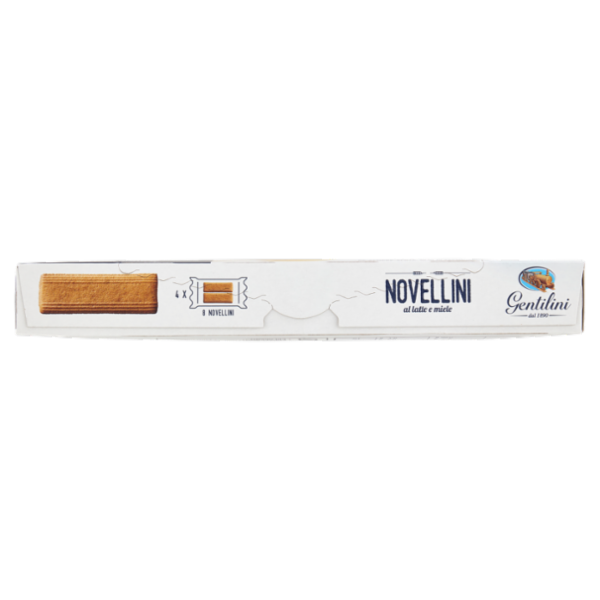 Gentilini Novellini al latte e miele 4 x 60 g