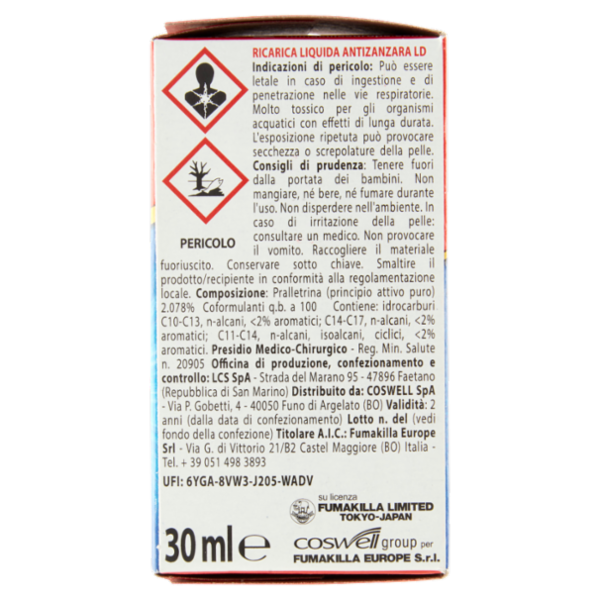 VAPE Liquido Ricarica Classic 30 ml