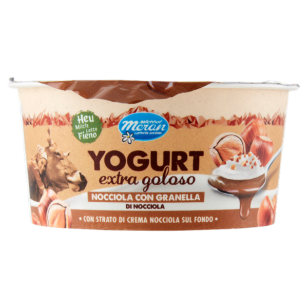 Meran Yogurt extra goloso Nocciola con Granella di Nocciola 150 g