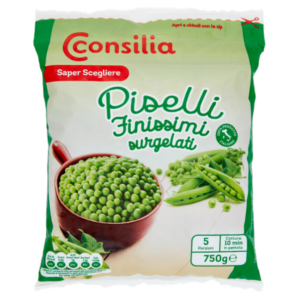 Consilia Piselli Finissimi Surgelati 750 g