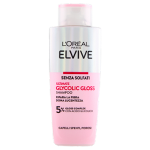 Elvive Ultimate Glycolic Gloss Shampoo Senza Solfati 200 Ml