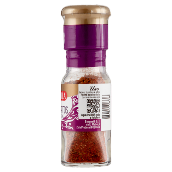 Cannamela Mix Mix per Tacos e Burritos e Ricette Messicane 25 g