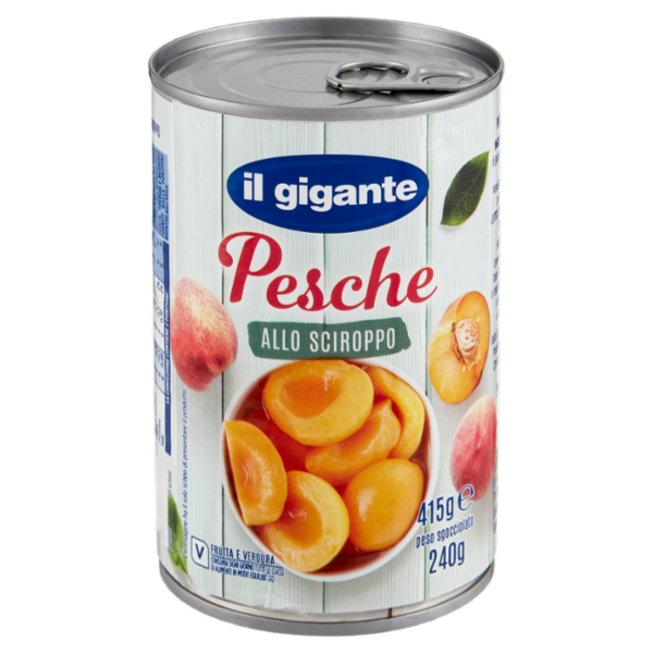 IL GIGANTE Pesche allo Sciroppo 415 g