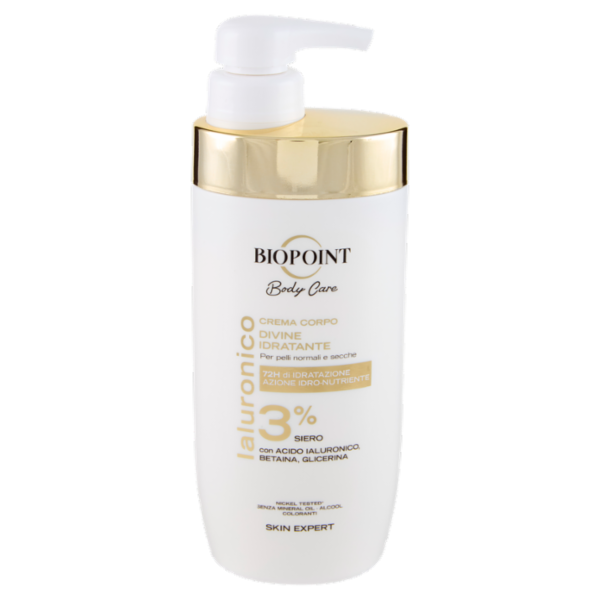 Biopoint Body Care Ialuronico Crema Corpo Divine Idratante 500 ml