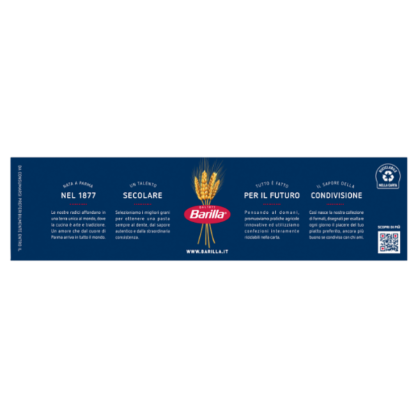 Barilla Pasta Spaghetti n.5 1Kg