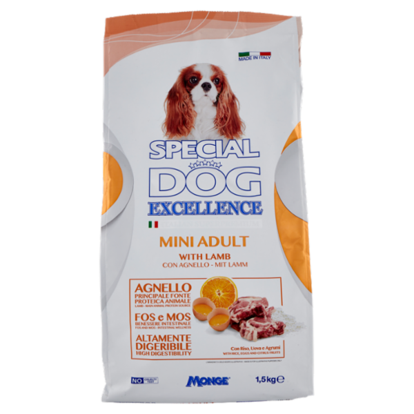 Special Dog Excellence Mini Adult con Agnello 1,5 kg