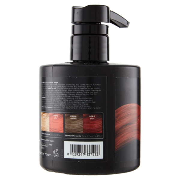 Vitalcare Professional Maschera Colorante Rosso 300 ml