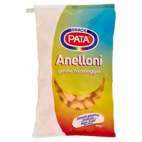 Pata Anelloni gusto formaggio 120 g
