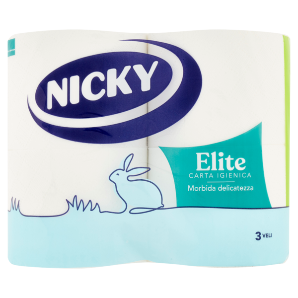 Nicky Elite Carta Igienica 4 pz