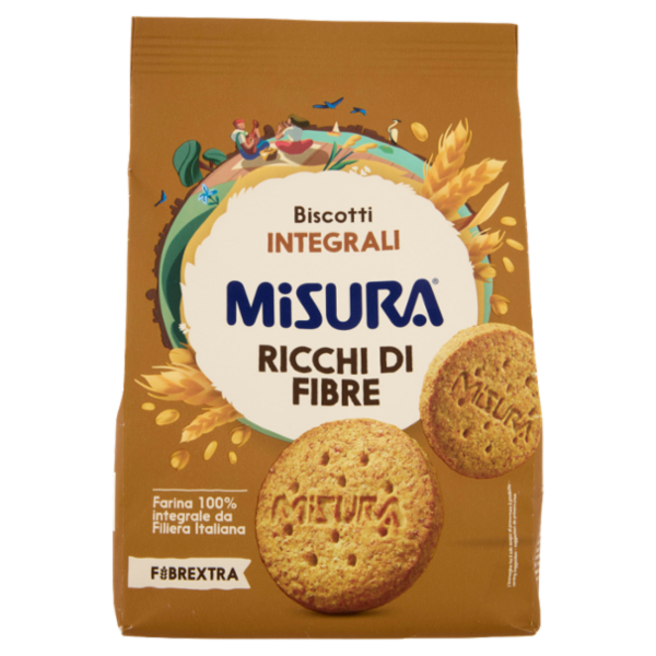 Misura Fibrextra Biscotti Integrali 330 g