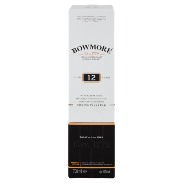 Bowmore Islay Single Malt Scotch Whisky Aged 12 Years 700 ml