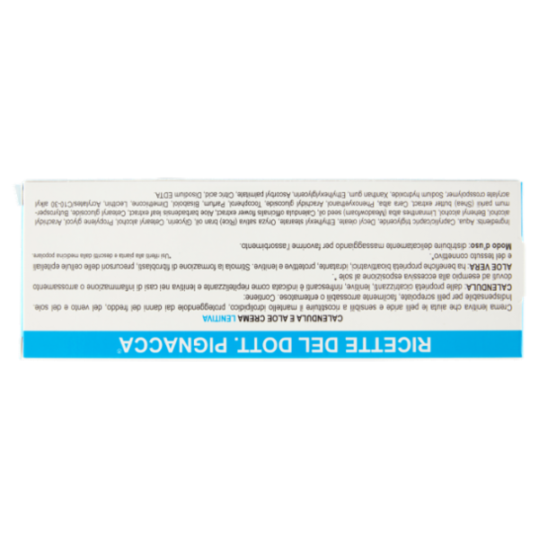 Ricette del Dott. Pignacca Calendula e Aloe Crema Lenitiva 75 ml