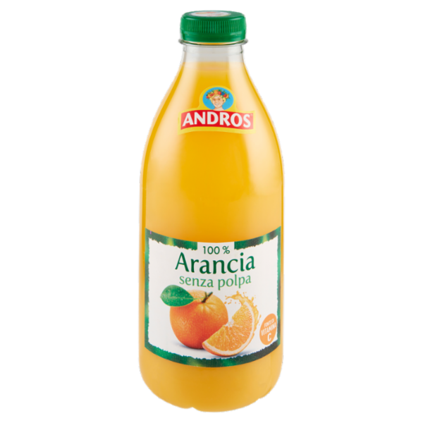Andros 100% Arancia senza polpa 1 L