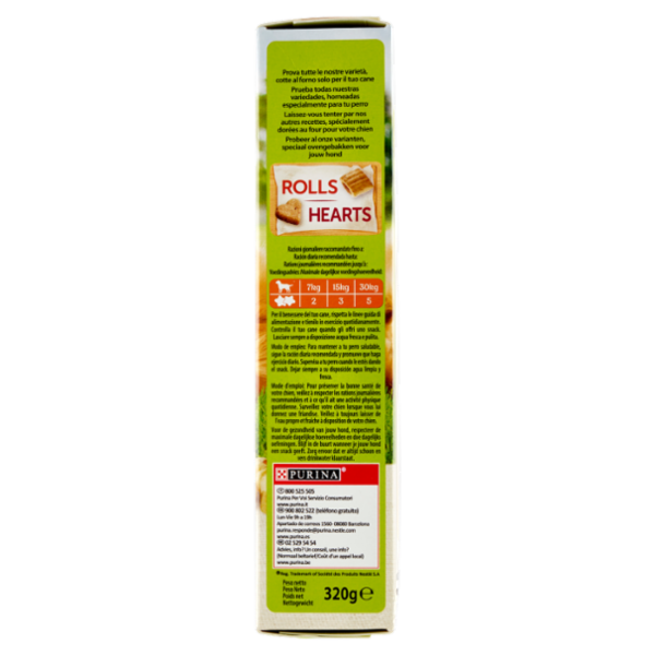 PURINA FRISKIES Stars Aromatizzati con Formaggio e Manzo 320 g