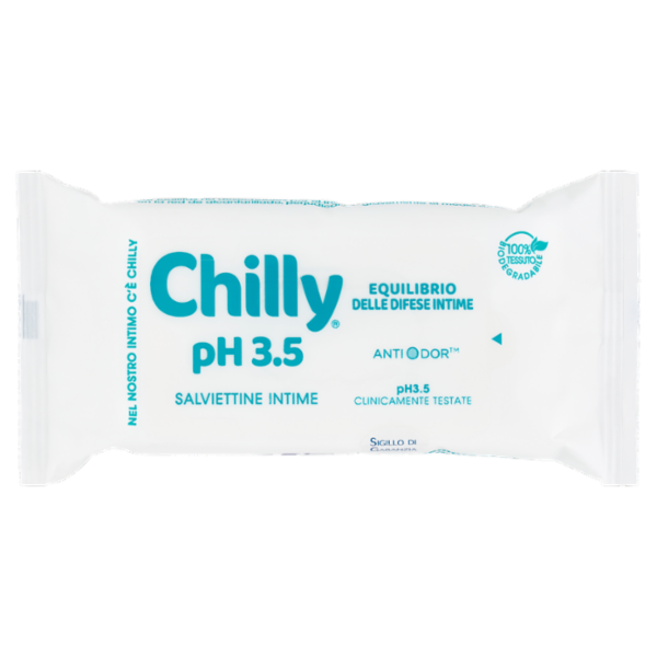 Chilly pH 3.5 Salviettine Intime 12 pz