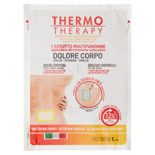 ThermoTherapy Dolore Corpo Collo - Schiena - Spalle Cerotto Multifunzione 1 pz