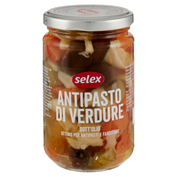 Selex Antipasto di Verdure in Olio di Semi di Girasole 280 g