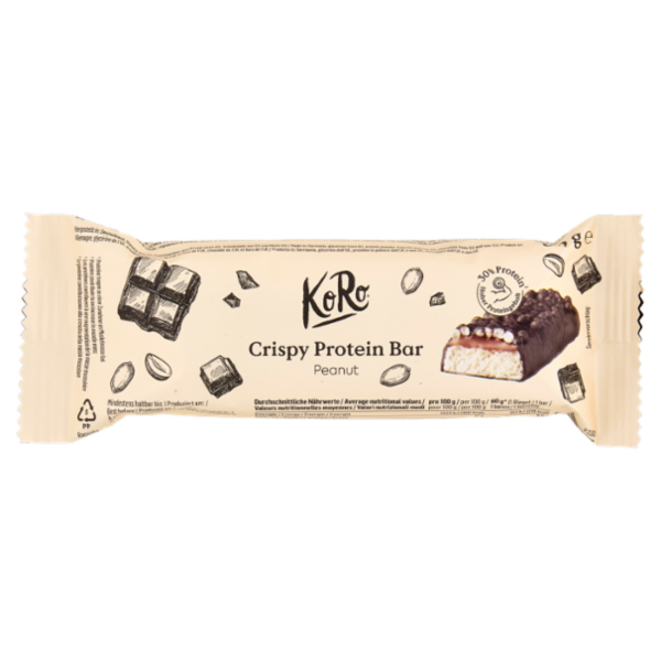KoRo Crispy Protein Bar Peanut 60 g