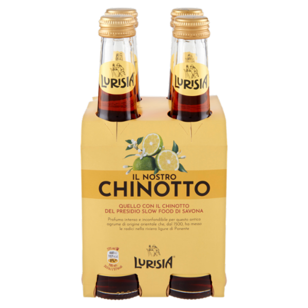 Lurisia il Nostro Chinotto confezione 4 x 275 ml