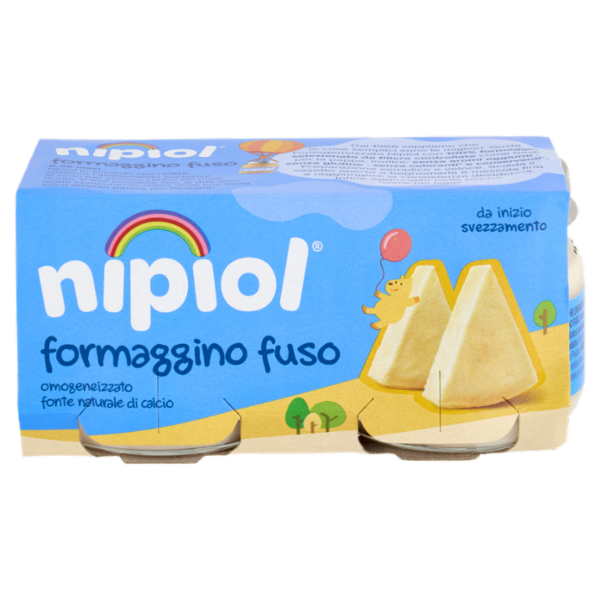 nipiol formaggino fuso omogeneizzato 2 x 80 g