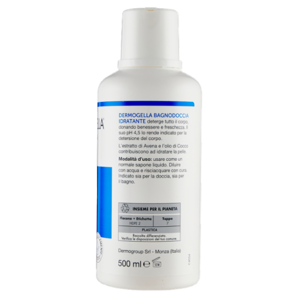 Dermogella Bagnodoccia pH 4,5 Idratante 500 ml
