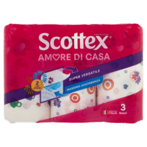 Scottex Amore Di Casa Carta Da Cucina 3 Pz