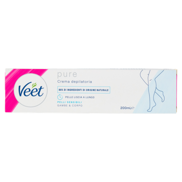 Veet pure Crema depilatoria Pelli Sensibili 200 mL