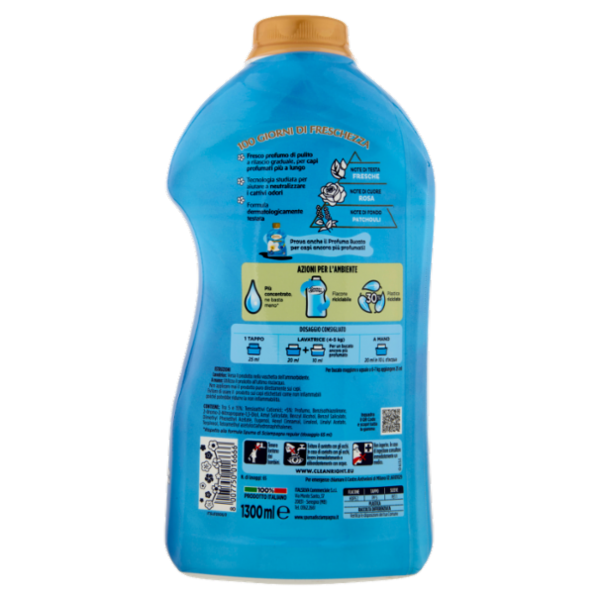 Spuma di Sciampagna Ammorbidente Concentrato Fresca Rugiada 1300 ml