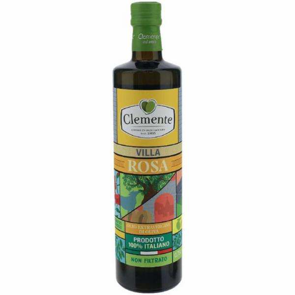 Clemente Olio Extravergine D'Oliva 100% Italiano Villa Rosa 750ml