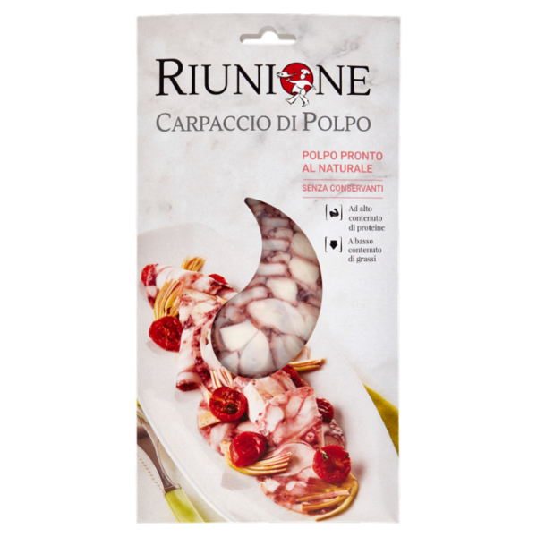 Riunione Carpaccio di Polpo 0,080 kg