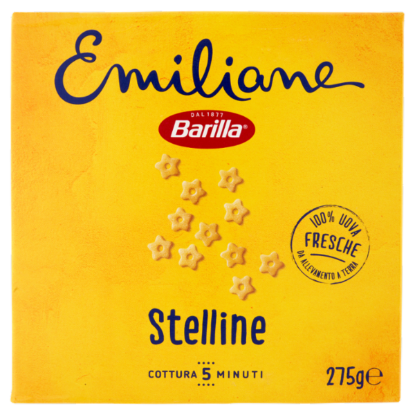 Barilla Emiliane Stelline Pasta all'Uovo 275g