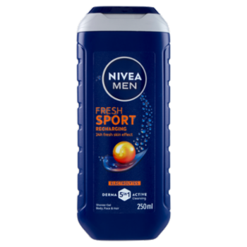 Nivea Men Fresh Sport Recharging Shower Gel 250 Ml
