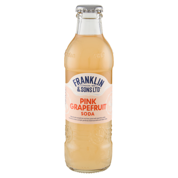 Franklin & Sons Ltd Pink Grapefruit Soda 200 ml