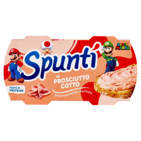 Spuntì al Prosciutto Cotto 2 x 84 g