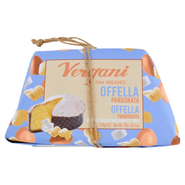 Vergani Offella Pandorata Senza Uvetta e Senza Canditi 750 g