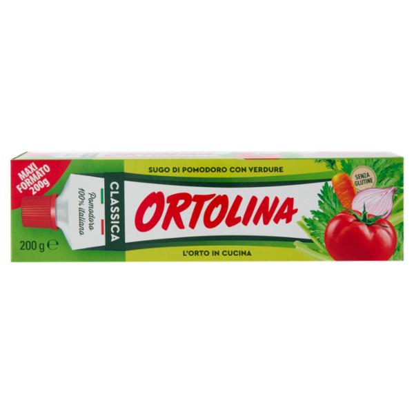 Ortolina Classica Sugo di Pomodoro con Verdure 200 g