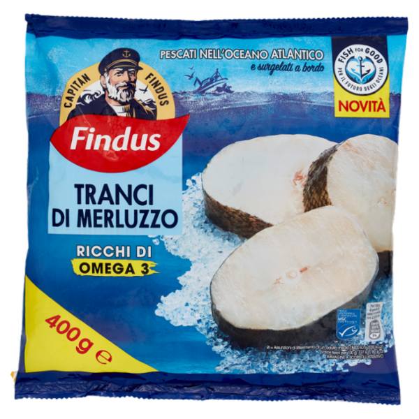 Capitan Findus Tranci di Merluzzo 400 g