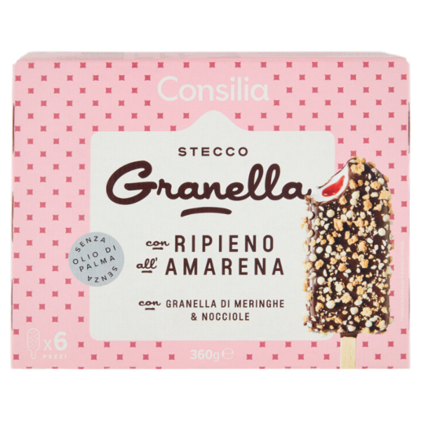 Consilia 6 Gelati Pralinati all'Amarena 360 g
