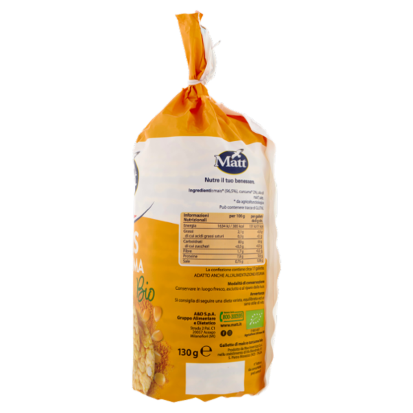 Matt le Mais Curcuma Bio 130 g