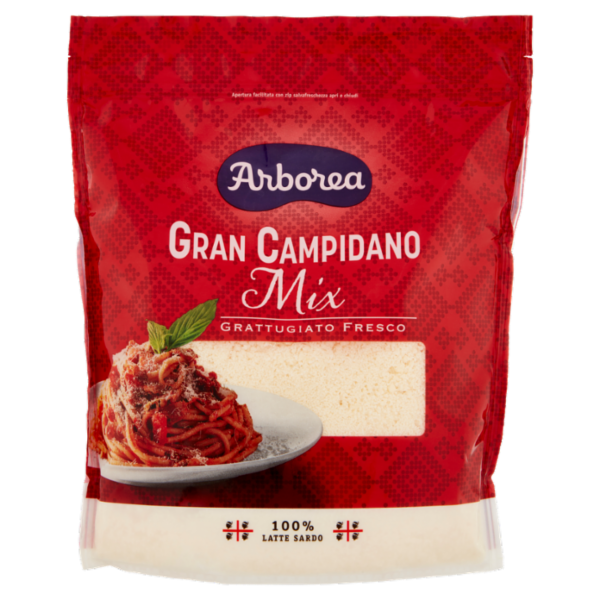 Arborea Gran Campidano Mix Grattugiato Fresco 450 g