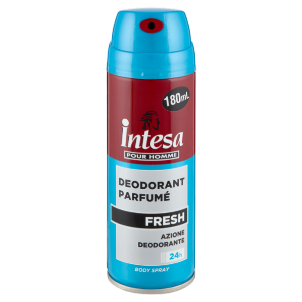 Intesa Pour Homme Deodorant Parfumé Fresh Body Spray 180 mL