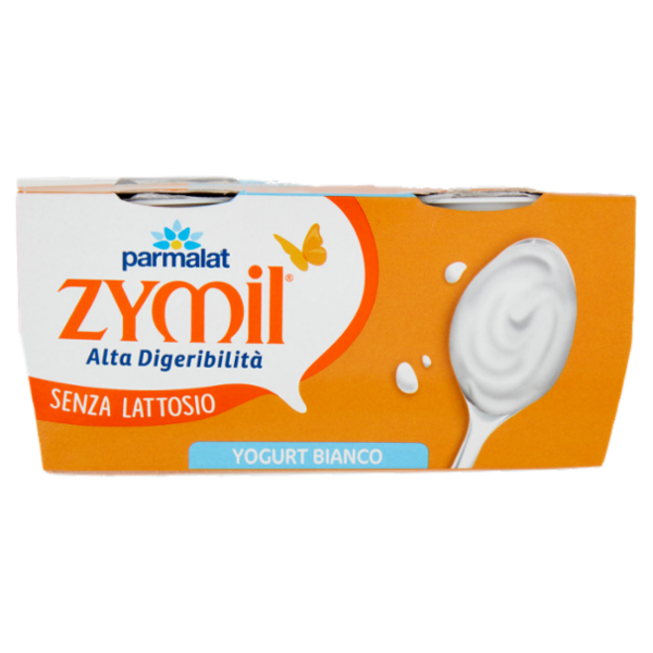 ZYMIL Alta Digeribilità Senza Lattosio Yogurt Bianco 2 x 125 g