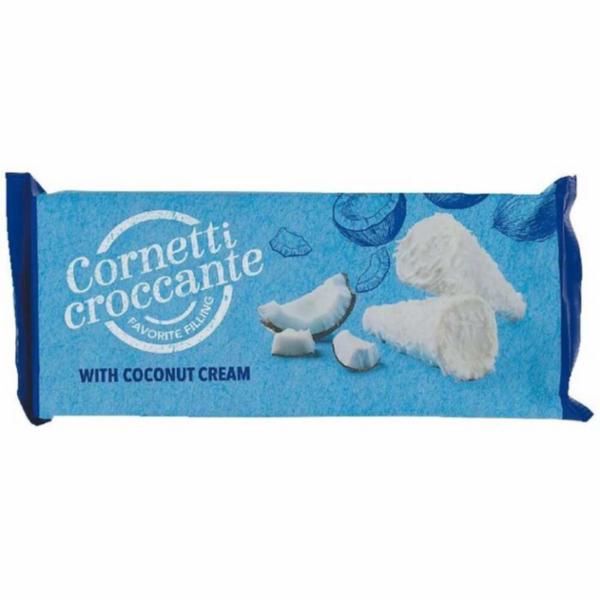 Fietta Conetti Croccanti Cioccolato Bianco e Cocco 112g