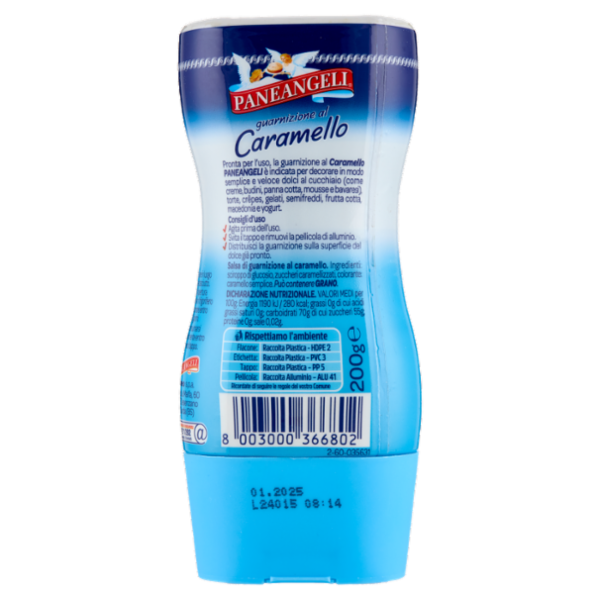 PANEANGELI decora con guarnizione al Caramello 200 g