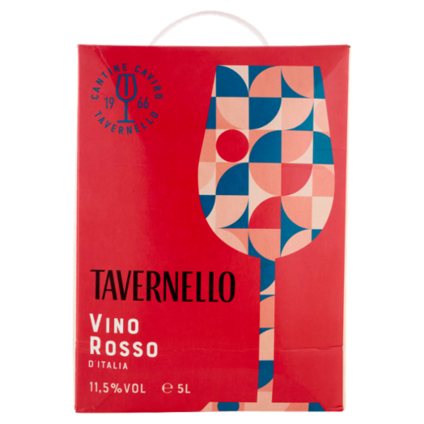 Tavernello Vino Rosso d'Italia 5 L