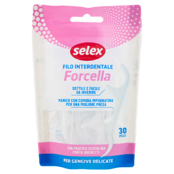Selex Filo Interdentale Forcella 30 pezzi