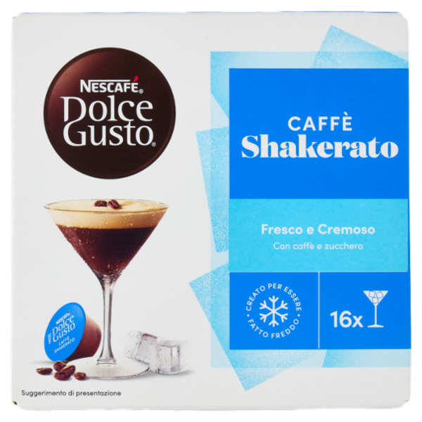 NESCAFÉ DOLCE GUSTO Caffè Shakerato 16 Capsule 152g