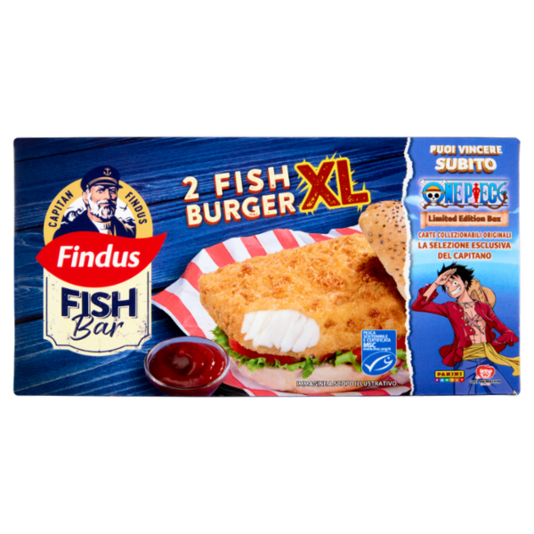 Capitan Findus Fish Bar 2 Fish Burger XL 270 g