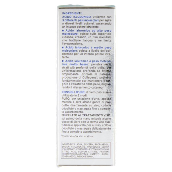 Clinians Intense A Lifting Rughe Siero Concentrato Acido Ialuronico 330 mg 30 mL